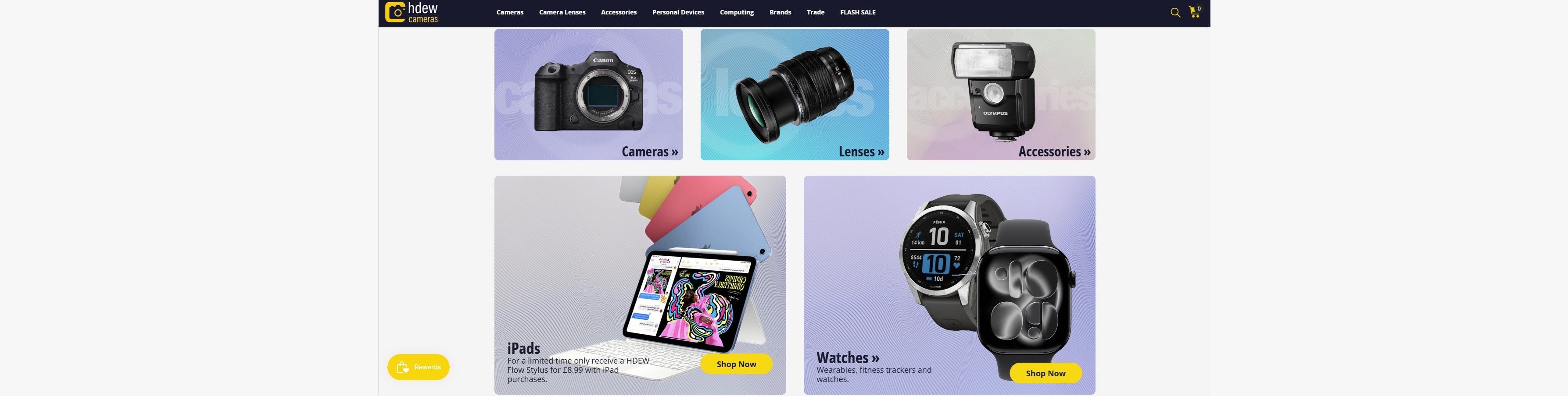 HDEW Cameras photographic and consumer electronics import audit