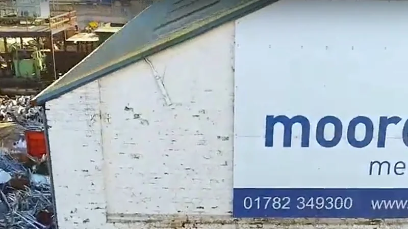 Moores Metals Ltd AATF scrap metal processing and recycling yard